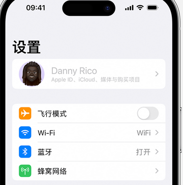 万秀appleID维修服务iPhone设置中Apple ID显示为灰色无法使用 