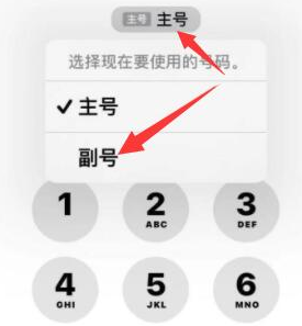 万秀苹果14维修店分享iPhone 14 Pro Max使用副卡打电话的方法 