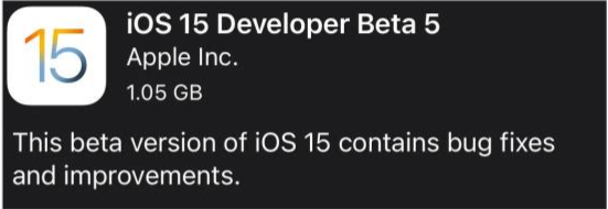 万秀苹果手机维修分享如何升级到iOS15.0 beta5 